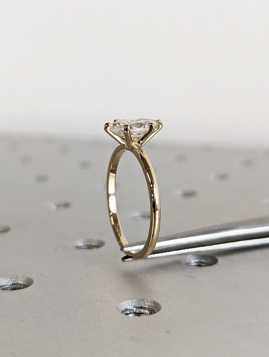 elongated marquise diamond ring