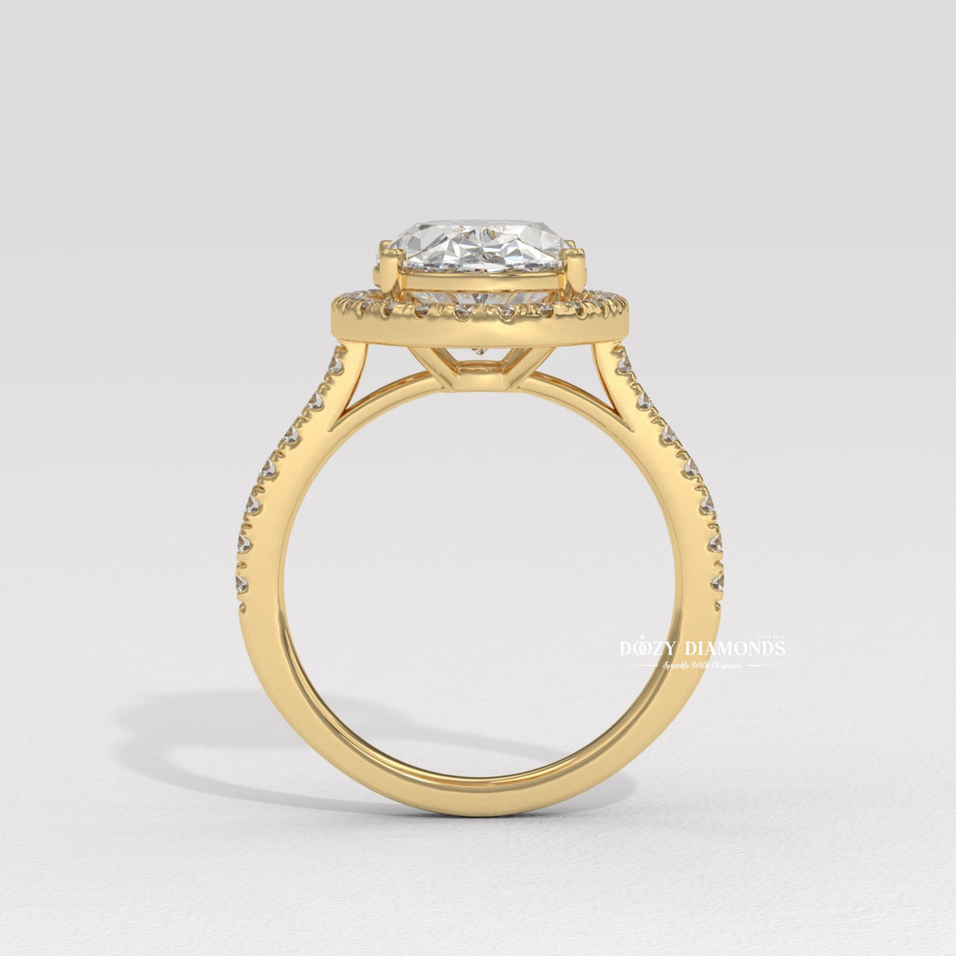 Lab grown diamond ring
Lab created diamond ring
Oval halo engagement ring
Certified lab diamond