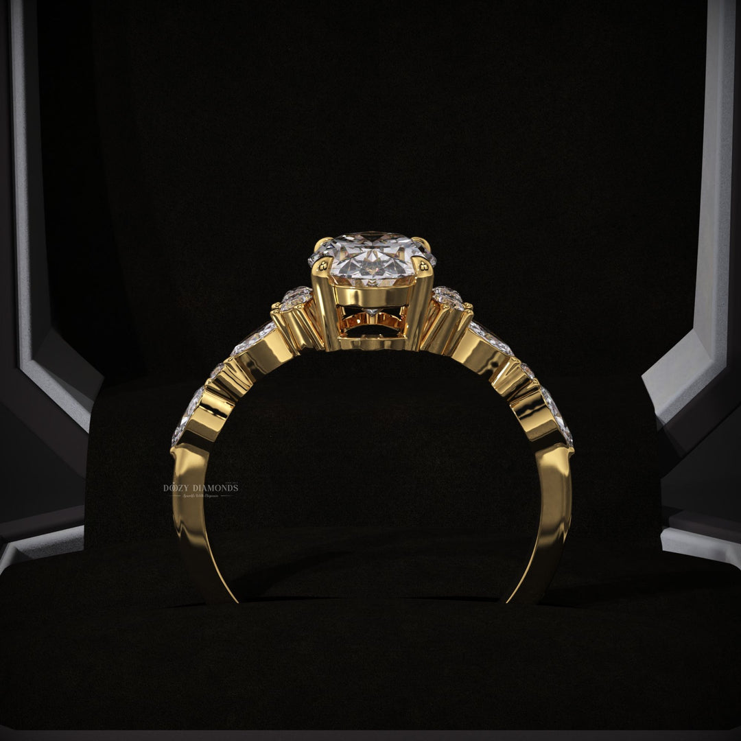 pave diamond ring
sustainable engagement ring
eco friendly diamond ring
ethical diamond ring
lab created diamond ring