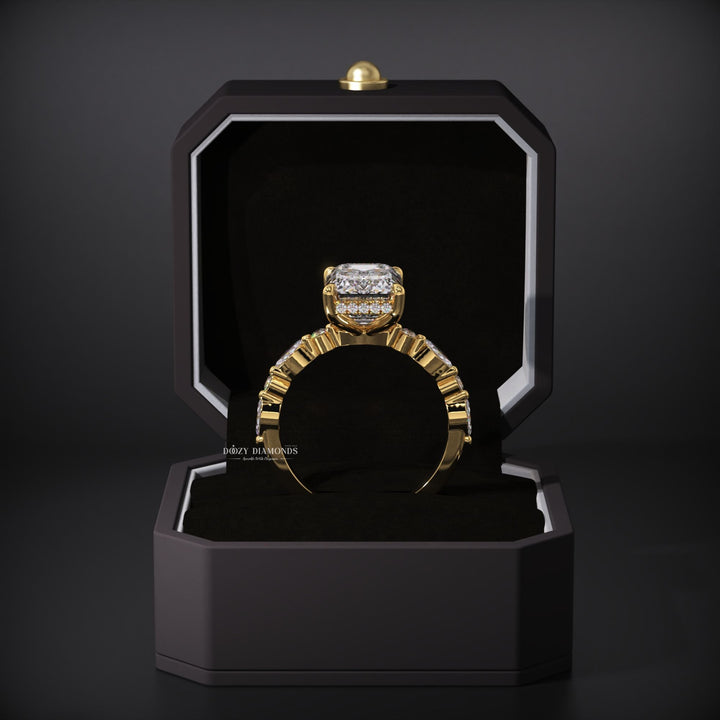 lab created diamond ring
emerald cut lab diamond
luxury lab diamond ring
modern engagement ring
fine jewelry engagement ring
handcrafted diamond ring