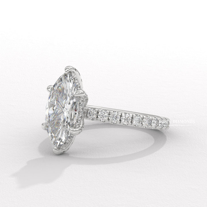 engagement ring gift, luxury bridal jewelry, women’s engagement jewelry, handcrafted diamond ring, fine jewelry engagement ring, marquise jewelry ring, proposal diamond ring.