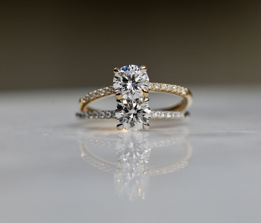 round shape lab diamond, s