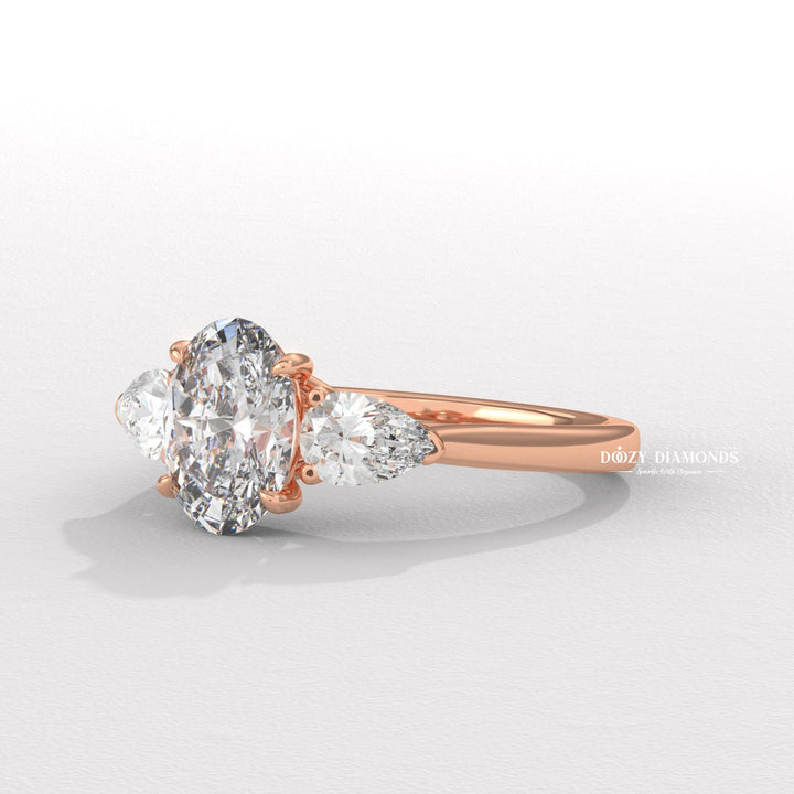 sophisticated diamond ring, luxury ring for women, wedding proposal ring, premium bridal jewelry, timeless bridal jewelry, elegant bridal jewelry, oval halo ring, oval hidden halo ring, oval pave ring, oval cathedral ring, oval solitaire engagement ring, oval bezel ring,