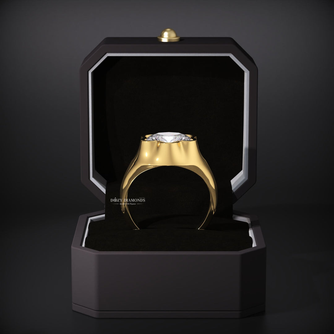 unique engagement ring
statement diamond ring
affordable luxury ring
premium EVS1 clarity diamond
floral engagement ring
signet style ring