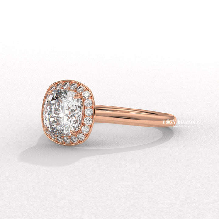 luxury diamond jewelry, modern halo engagement ring, anniversary gift ring, wedding proposal ring, diamond ring gift for her, classic bridal ring, sparkling bridal jewelry, women's engagement jewelry,
