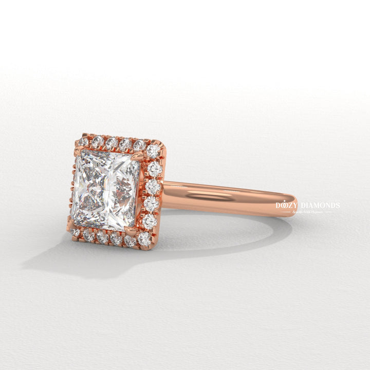 luxury bridal jewelry, diamond solitaire ring, modern princess cut ring, princess diamond solitaire ring, princess cut wedding jewelry.