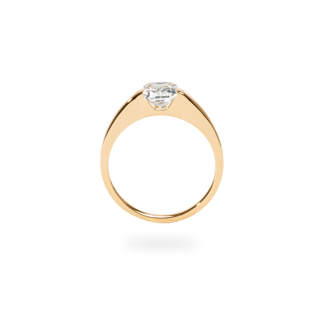 1.0CT - 2.0CT Radiant Cut Lab Grown Diamond Solitaire Engagement Ring - Doozy Diamonds