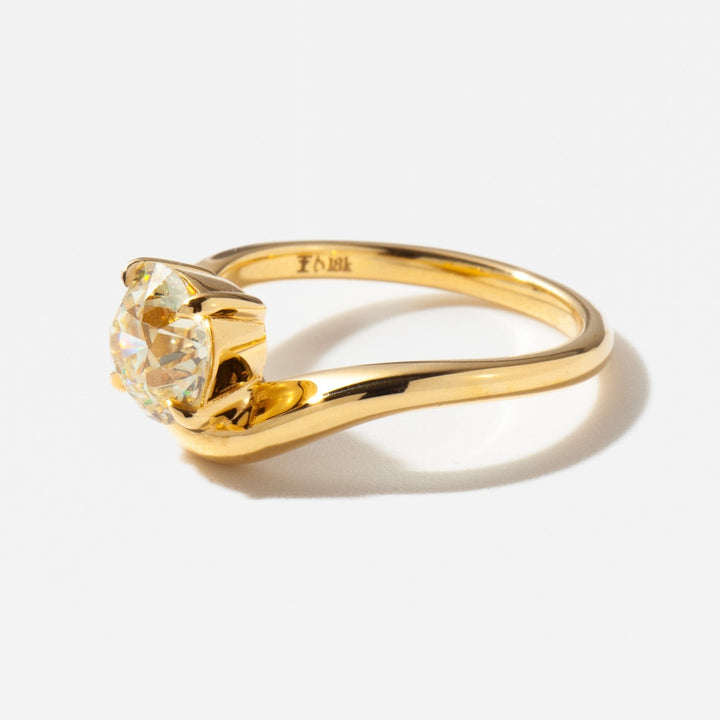 ethical diamond ring, eco friendly diamond ring, conflict free diamond ring, certified lab grown diamond, premium lab diamond ring, luxury lab grown diamond, sustainable luxury jewelry,
