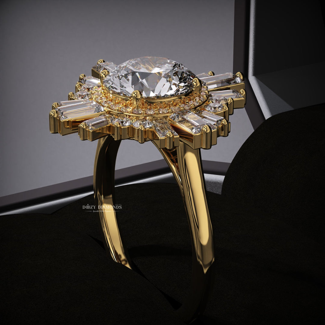 vintage inspired engagement ring
unique bridal ring
fine jewelry engagement ring
luxury lab diamond ring
handcrafted engagement ring
women’s diamond ring
