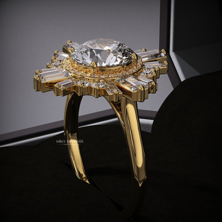 vintage inspired engagement ring
unique bridal ring
fine jewelry engagement ring
luxury lab diamond ring
handcrafted engagement ring
women’s diamond ring