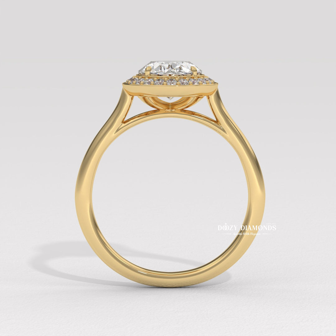 proposal ring for her, wedding ring for women, luxury bridal ring, sparkling diamond ring, lab diamond jewelry, bridal jewelry, anniversary diamond ring, engagement jewelry, oval center stone ring