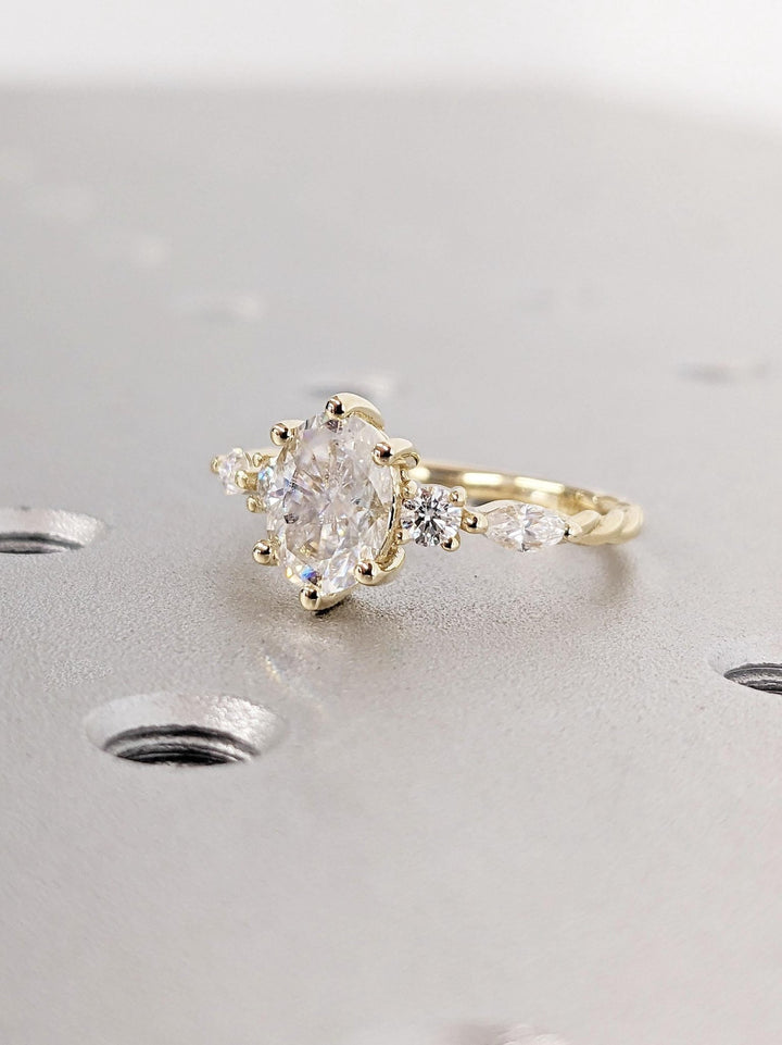 oval proposal ring,