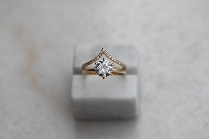 six prong engagement ring,