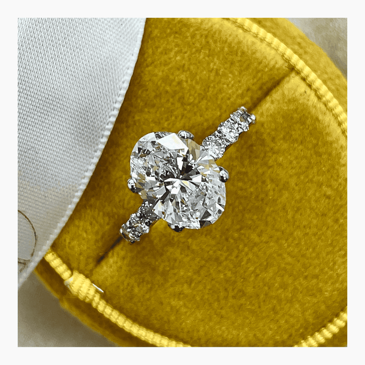 handcrafted diamond ring