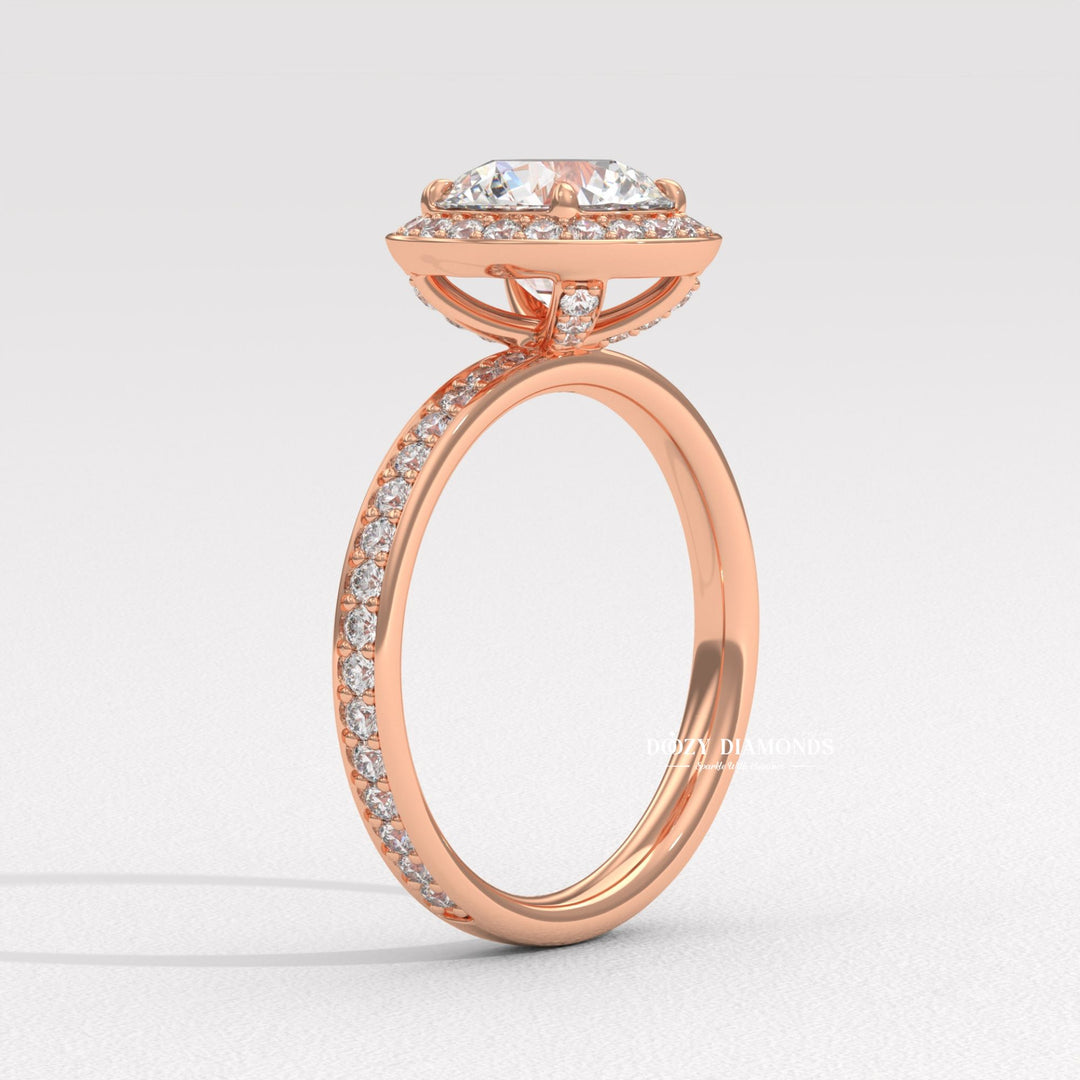 handcrafted diamond ring, premium diamond ring, eco friendly diamond ring, classic engagement ring, timeless diamond ring, diamond wedding ring, certified lab diamond ring, romantic engagement ring