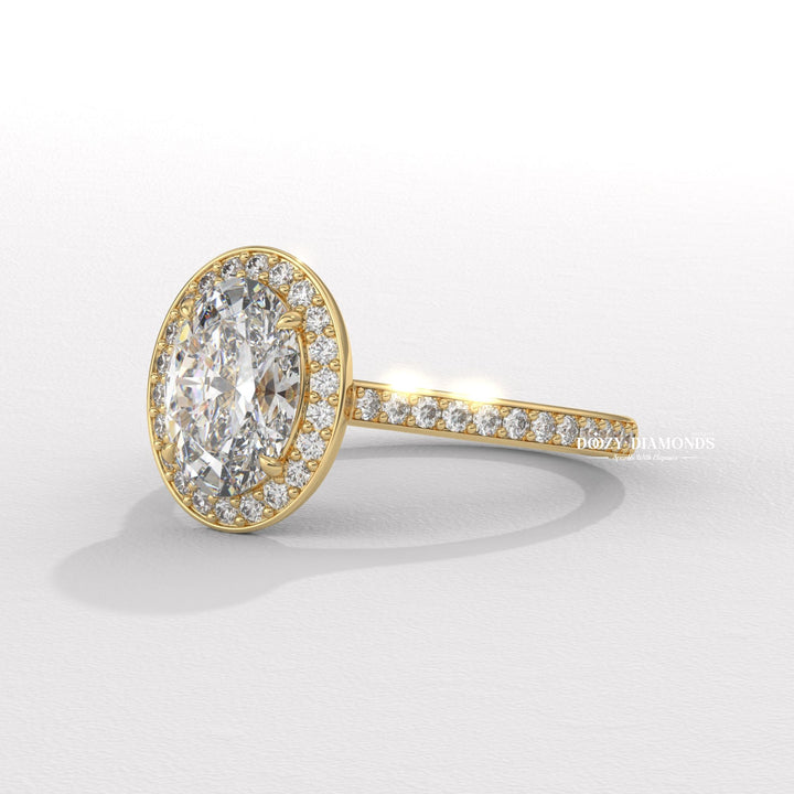 timeless diamond ring, diamond wedding ring, certified lab diamond ring, romantic engagement ring, statement engagement ring, designer engagement ring, halo bridal ring,