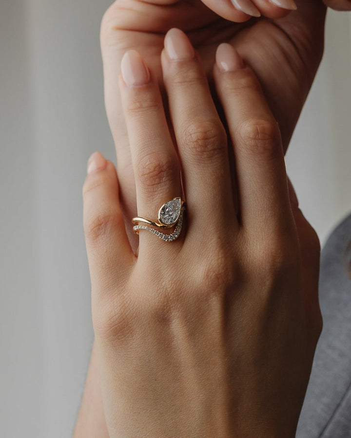 lab grown engagement ring, lab diamond ring, lab diamond engagement ring, lab created diamond ring, lab created engagement ring, sustainable diamond ring, ethical diamond ring,