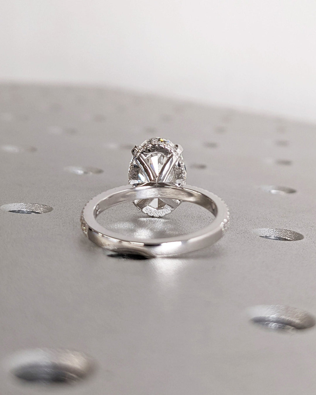 timeless oval diamond ring,
