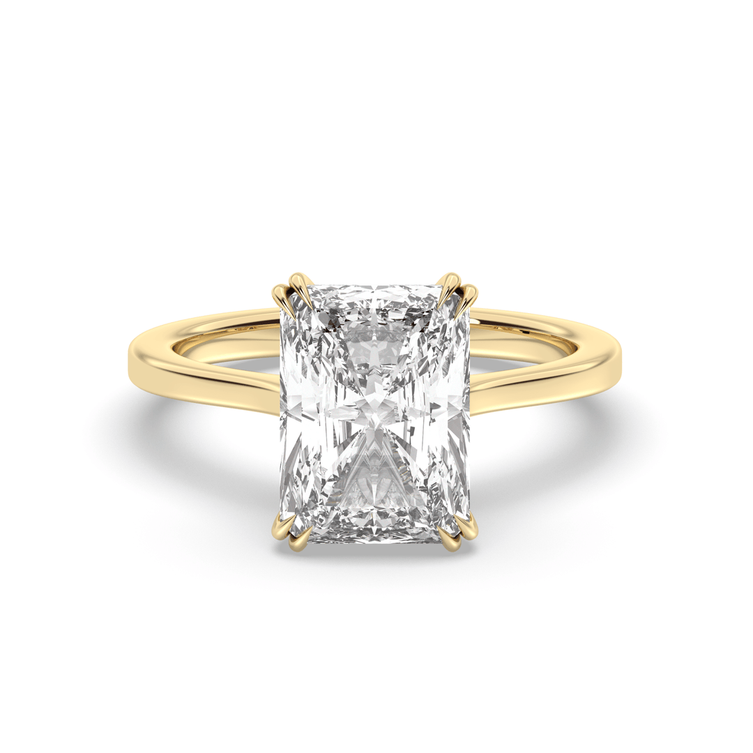 radiant cut solitaire,