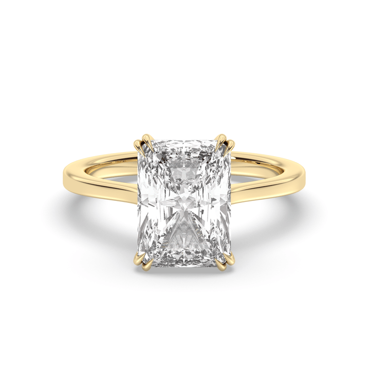 radiant cut solitaire,
