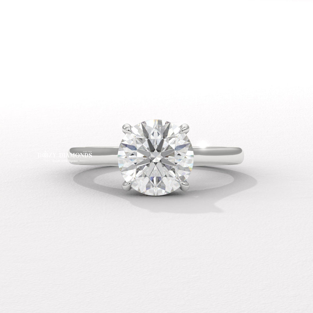 ng ring, gallery rail ring, raised setting engagement ring, high profile engagement ring, luxury round ring, vintage engagement ring, vintage style ring, modern solitaire ring, solitaire bridal ring, round diamond engagement ring, micro pave diamond ring, french pave