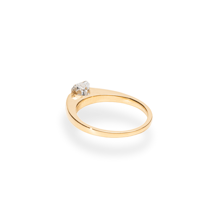 1.0CT - 2.0CT Radiant Cut Lab Grown Diamond Solitaire Engagement Ring - Doozy Diamonds