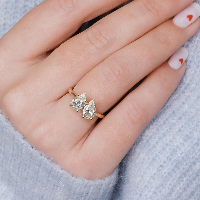 pear-two-stone-g-vs1-diamond-engagement-ring