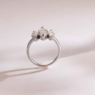 2.0CT Marquise Cut 3 Stone CVD EF/VVS Diamond Wedding Band For Women