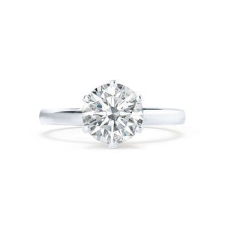 round-shaped-moissanite-solitaire-engagement-ring