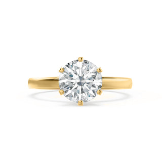 round-shaped-moissanite-solitaire-engagement-ring-7