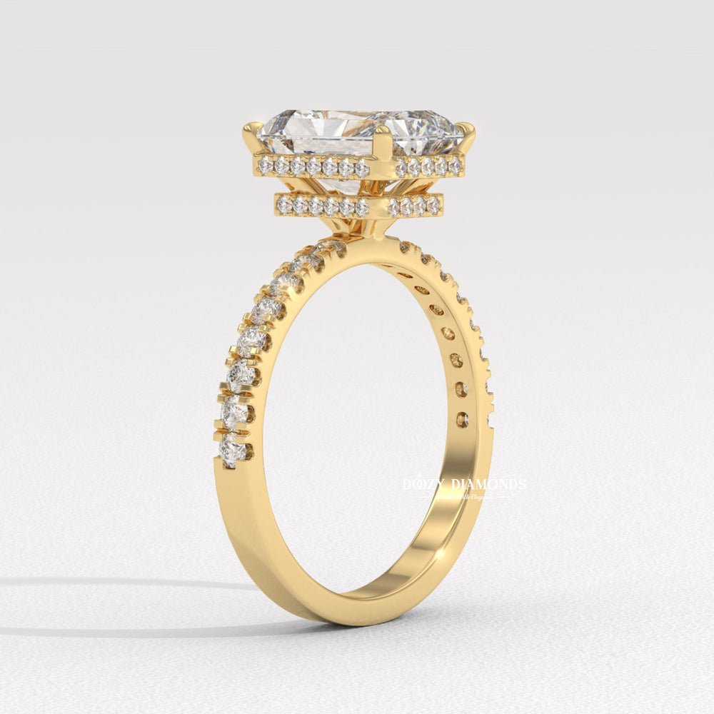 lab created diamond ring, diamond engagement ring, engagement ring for women, bridal ring, wedding ring, proposal ring, luxury engagement ring, sustainable diamond ring,