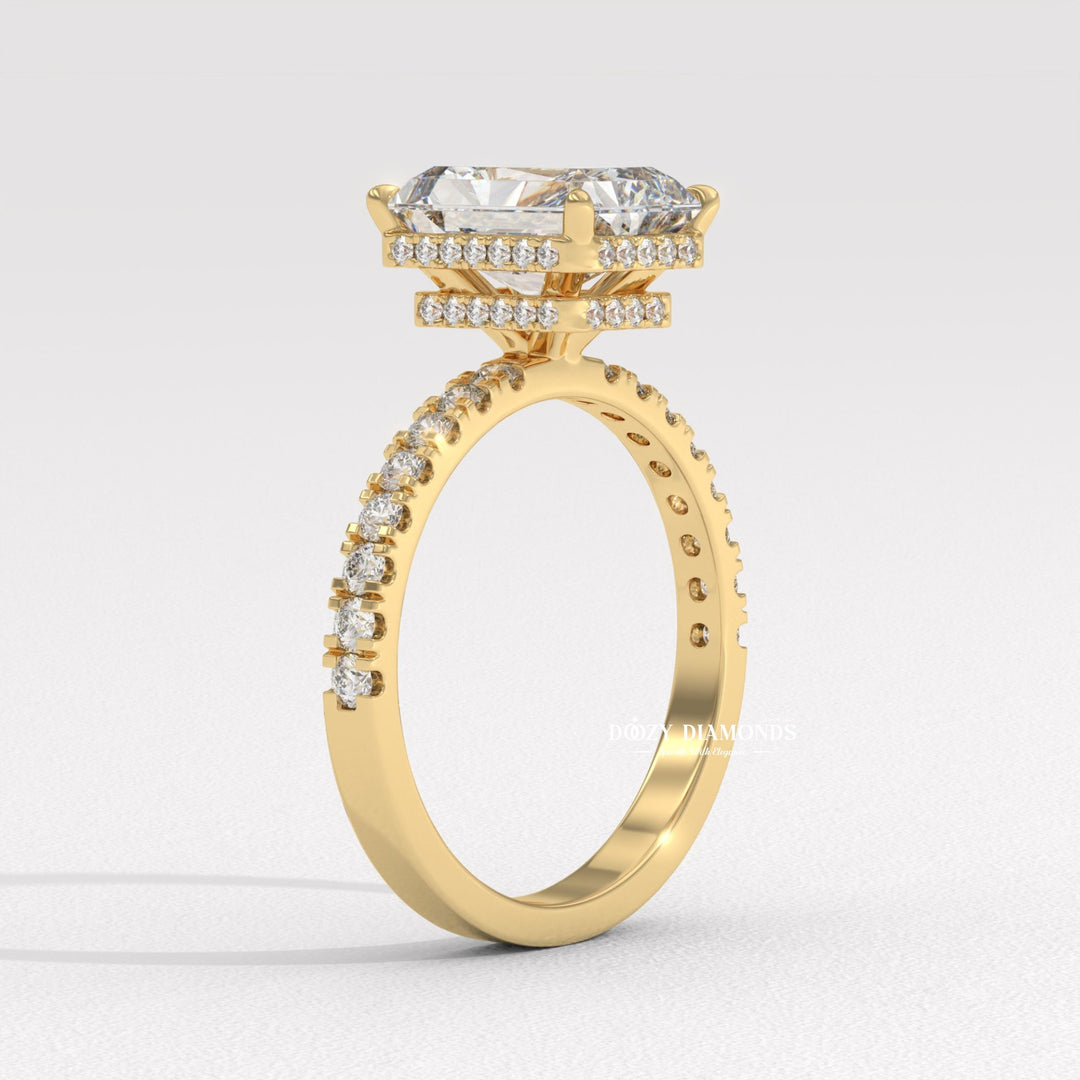 lab created diamond ring, diamond engagement ring, engagement ring for women, bridal ring, wedding ring, proposal ring, luxury engagement ring, sustainable diamond ring,
