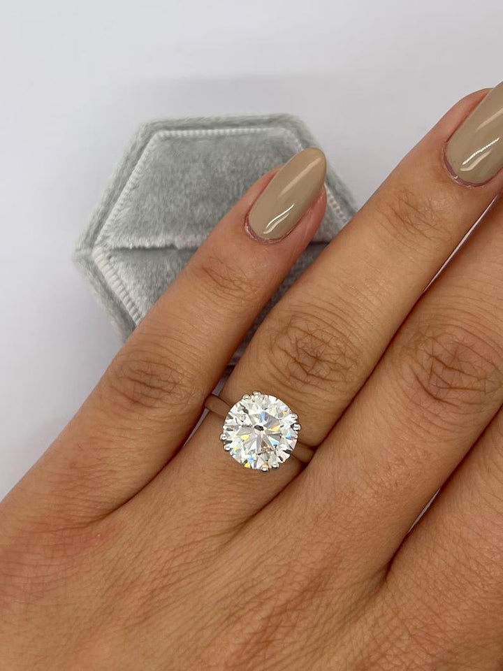 F VS1 diamond ring
