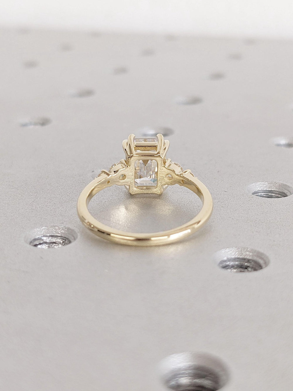 cluster bridal ring, 
