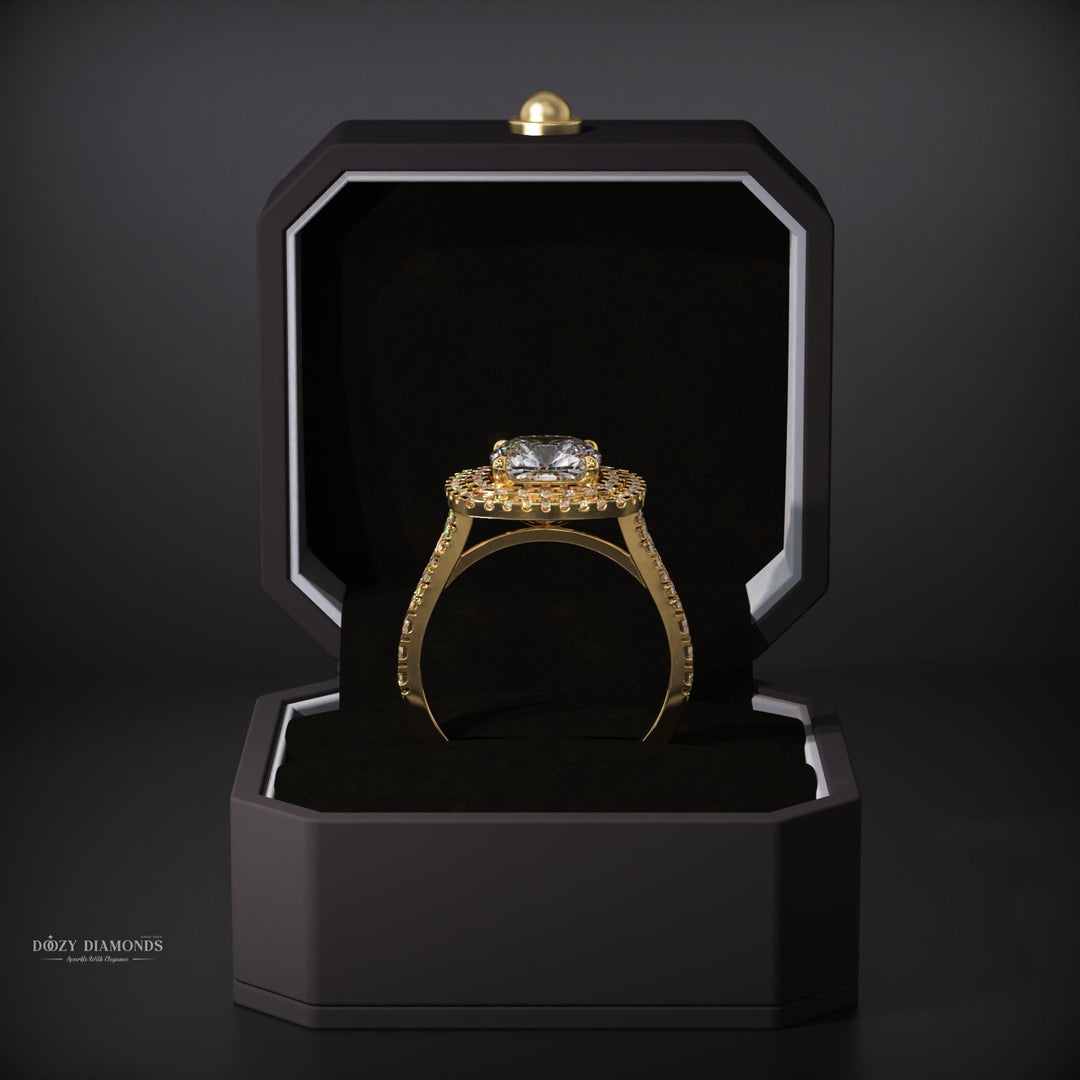 ring
split shank diamond ring
sustainable engagement ring
eco friendly diamond ring
ethical diamond ring
lab created diamond ring
cushion cut lab diamond
luxury lab diamond ring
modern engagement ring