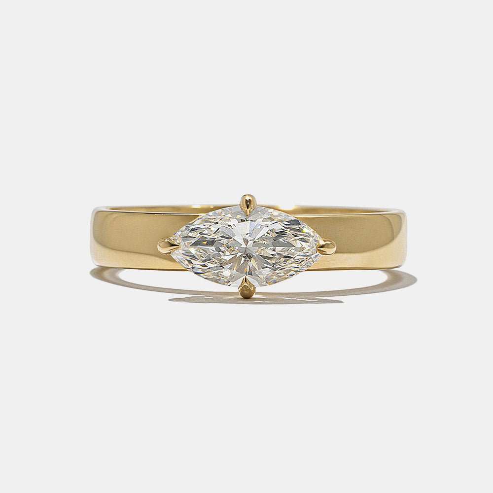 eco friendly diamond ring, conflict free diamond ring, certified lab grown diamond, premium lab diamond ring, luxury lab grown diamond, sustainable luxury jewelry, ethical bridal jewelry, eco conscious jewelry, lab grown bridal ring, lab grown wedding ring, marquise lab diamond ring