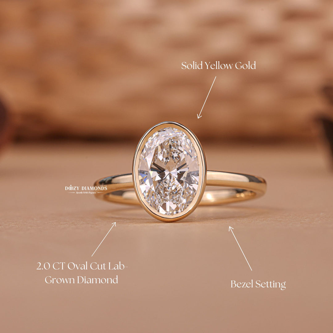 2.0 carat oval diamond ring

oval cut E VS1 diamond ring

bezel set oval diamond ring