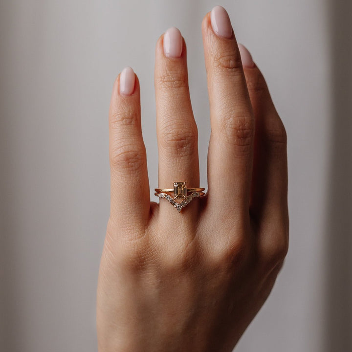 lab grown diamond ring, lab grown engagement ring, lab diamond ring, lab diamond engagement ring, lab created diamond ring, lab created engagement ring, champagne lab diamond ring, colored lab grown diamond ring,
