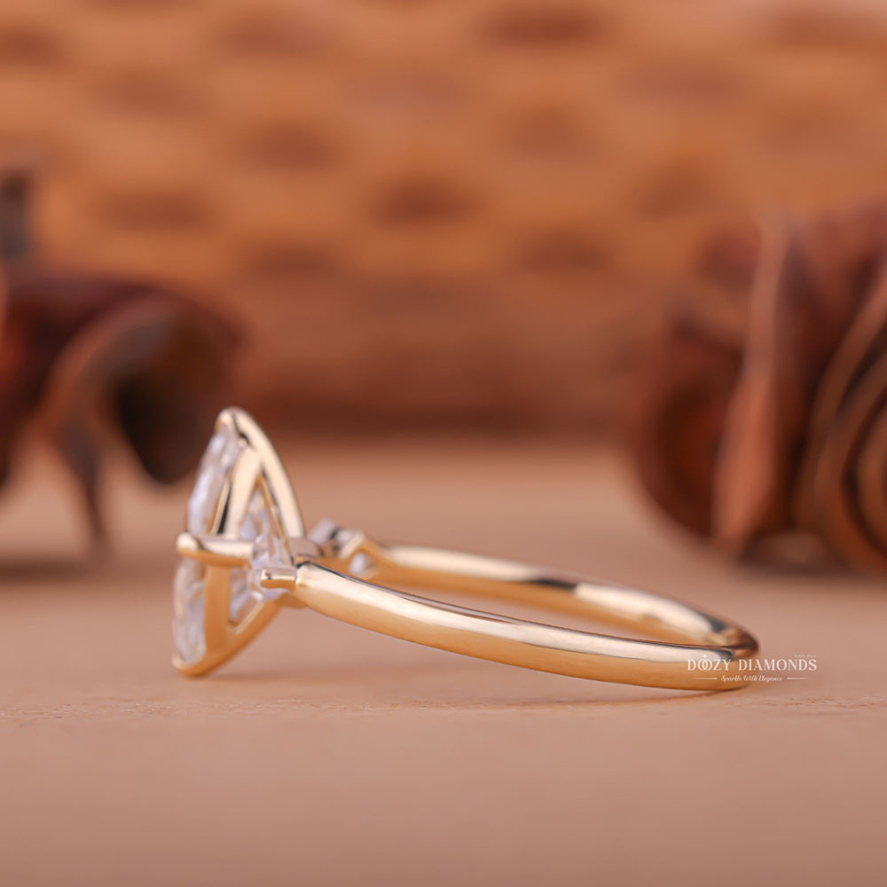 lab grown wedding ring, lab diamond wedding ring