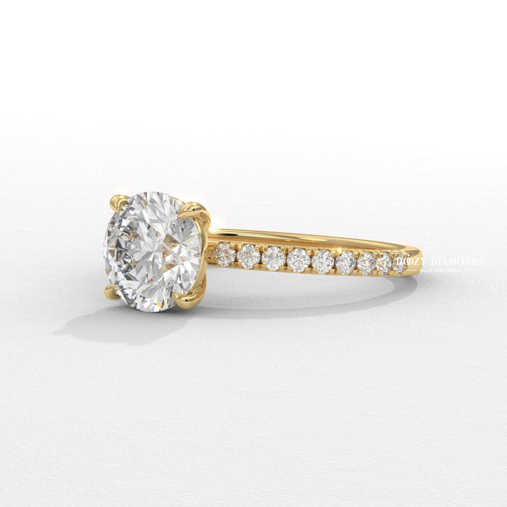handcrafted engagement ring, fine diamond jewelry, sparkling diamond ring, sparkling bridal ring,