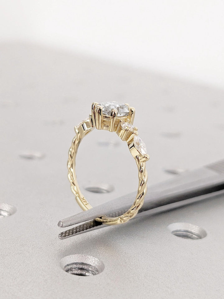 , timeless engagement style,