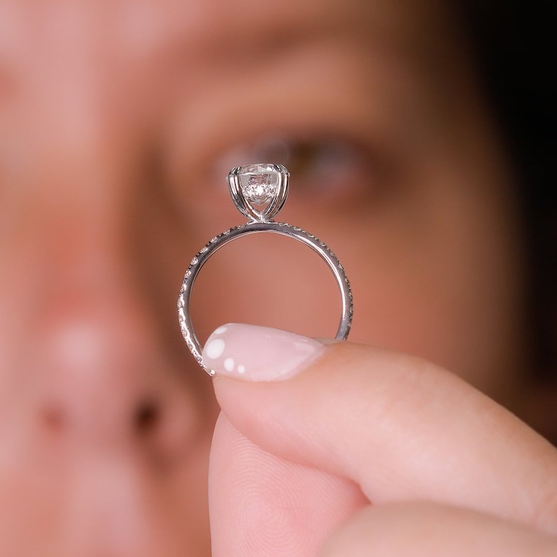luxury bridal diamond ring
