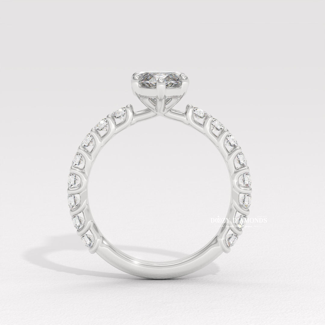 luxury ring for women, premium bridal jewelry, timeless bridal jewelry, elegant bridal jewelry, marquise halo ring,