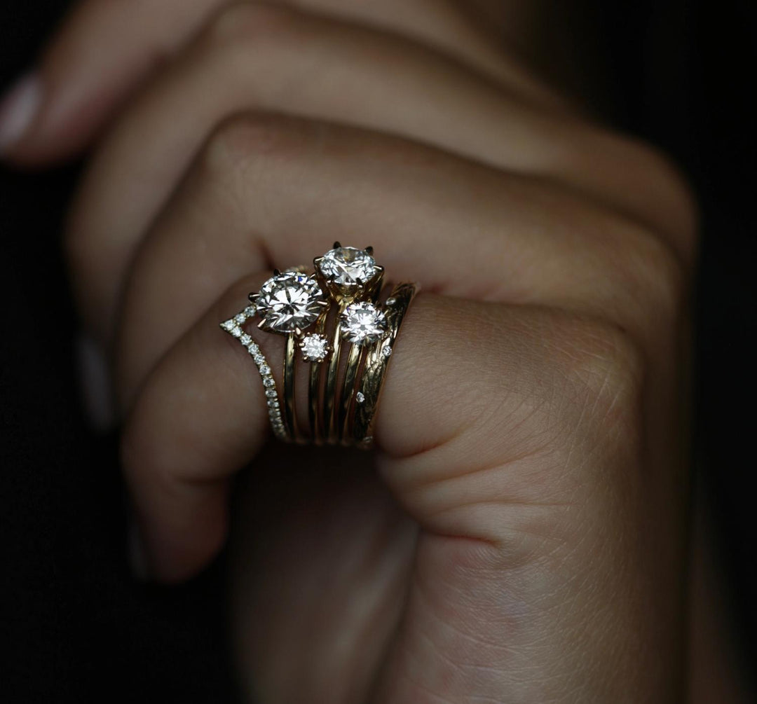 round cut fine jewelry
