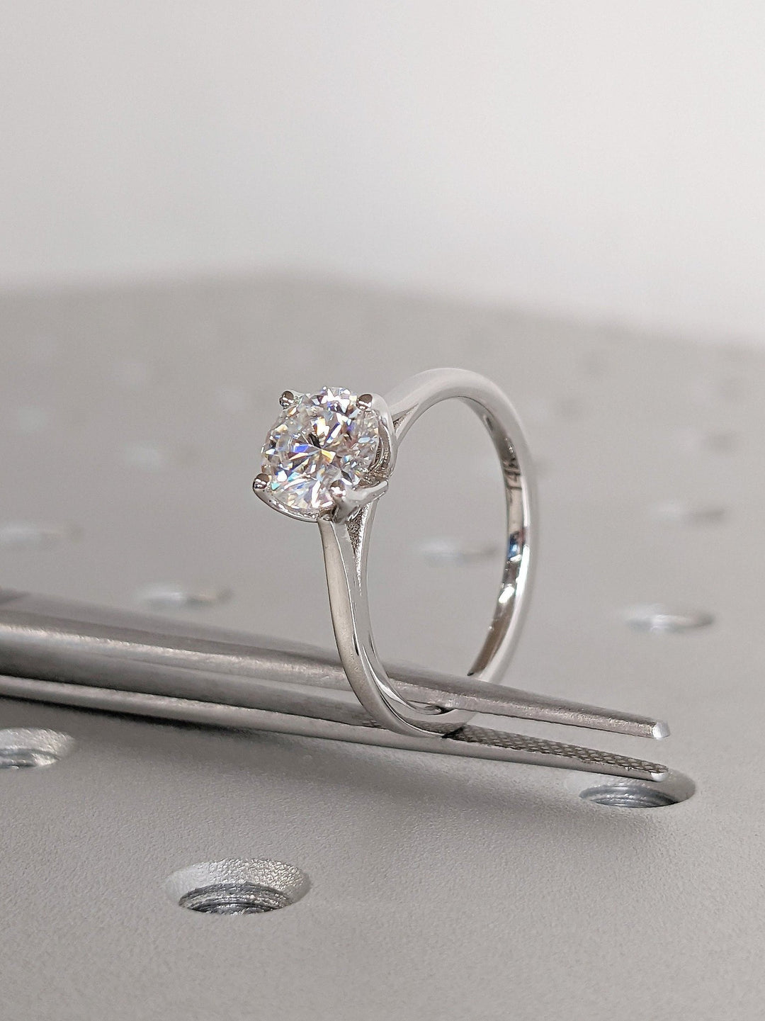 handcrafted engagement ring