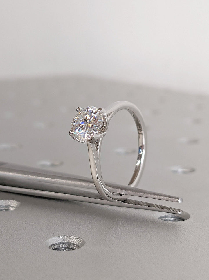 handcrafted engagement ring