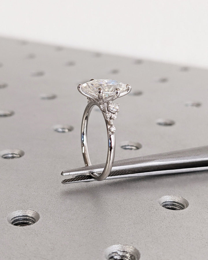 classic marquise engagement ring