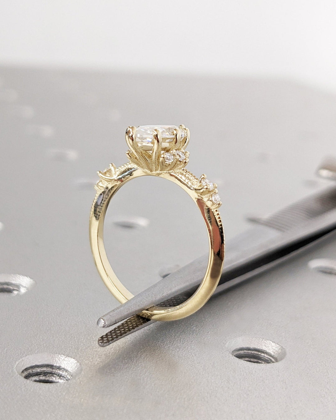 romantic diamond ring