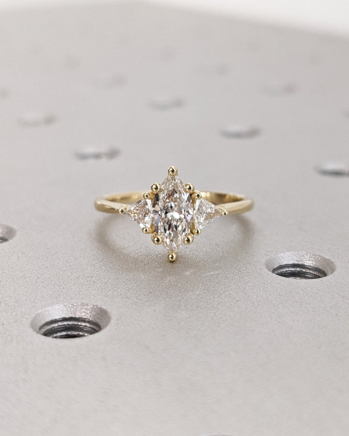 romantic bridal ring,