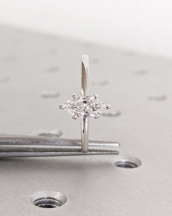 lab created diamond ring,